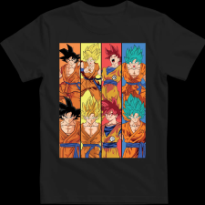 Createyou DRAGON BALL - Férfi - Fekete - 3XL férfi póló