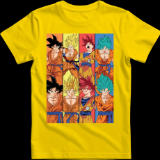 Createyou DRAGON BALL - Férfi - Sárga - 3XL