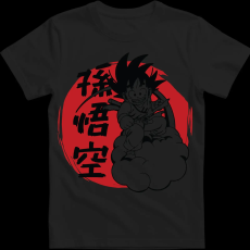 Createyou DRAGON BALL Goku - Férfi - Fekete - L