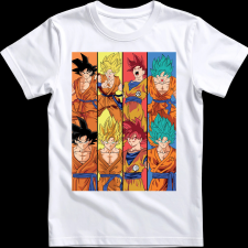 Createyou DRAGON BALL - Gyermek - Fehér - XL gyerek póló