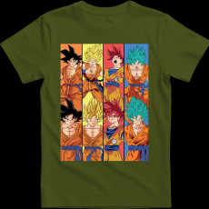 Createyou DRAGON BALL - Gyermek - Sötétzöld - L