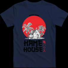 Createyou DRAGON BALL Kame House - Férfi - Sötétkék - L