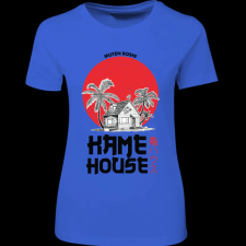 Createyou DRAGON BALL Kame House - Női - Királykék - 2XL női póló