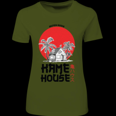 Createyou DRAGON BALL Kame House - Női - Sötétzöld - M