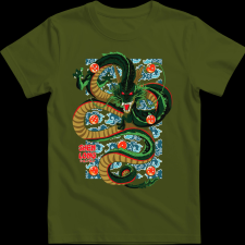 Createyou Dragon Ball Shen Long - Gyermek - Sötétzöld - M gyerek póló