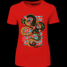 Createyou Dragon Ball Shen Long - Női - Piros - L