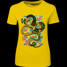 Createyou Dragon Ball Shen Long - Női - Sárga - XL