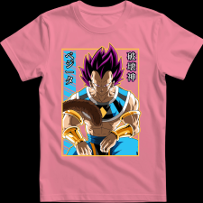 Createyou Dragon Ball Vegeta - Férfi - Pink - XL férfi póló
