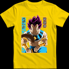 Createyou Dragon Ball Vegeta - Férfi - Sárga - L
