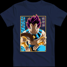 Createyou Dragon Ball Vegeta - Férfi - Sötétkék - L