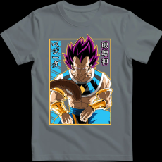 Createyou Dragon Ball Vegeta - Férfi - Szürke - S