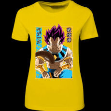 Createyou Dragon Ball Vegeta - Női - Sárga - M