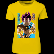 Createyou Dragon Ball Vegeta - Női - Sárga - XL női póló