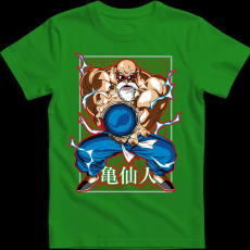 Createyou Dragon Ball Zseniális Teknős - Férfi - Zöld - XL