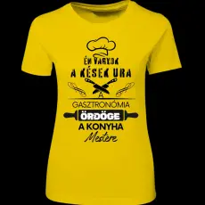 Createyou Én vagyok a kések ura - Női , Sárga , L