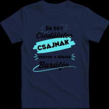 Createyou Egy csodálatos nő barátja - Férfi - Sötétkék - 3XL férfi póló