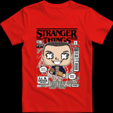 Createyou Eleven With Eggos Stranger Things - Férfi - Piros - M