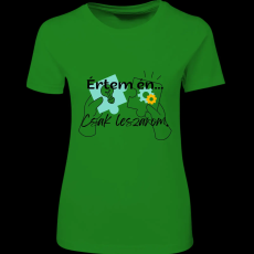 Createyou Értem én.... - Női , Zöld , L