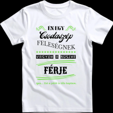 Createyou Feleségére büszke férj - Férfi - Fehér - S férfi póló