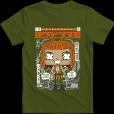 Createyou Fifth Element - Férfi - Sötétzöld - S férfi póló