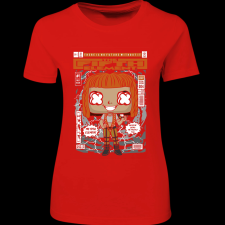 Createyou Fifth Element - Női - Piros - XL női póló