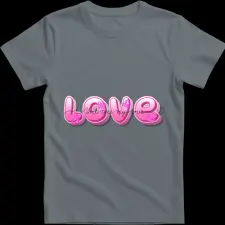 Createyou Forever Love - Gyermek , Szürke , M gyerek póló