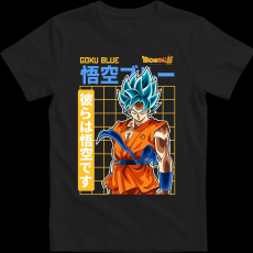 Createyou GOKU BLUE - Férfi - Fekete - XL
