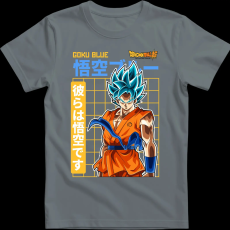 Createyou GOKU BLUE - Férfi - Szürke - S