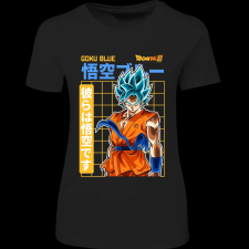 Createyou GOKU BLUE - Női - Fekete - M női póló