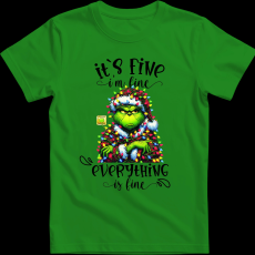 Createyou Grinch - Férfi - Zöld - 3XL