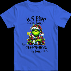 Createyou Grinch - Gyermek - Királykék - L