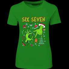 Createyou Grinch six seven - Női - Zöld - L