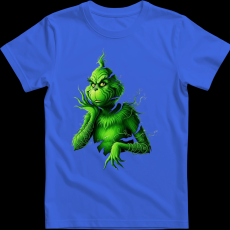 Createyou Grinch szaggatott - Férfi - Királykék - S