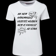 Createyou Ha nem káromkodsz... - Női , Fehér , S