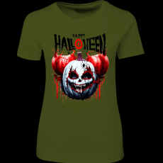 Createyou Happy Halloween, rémes tök - Női , Sötétzöld , S