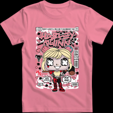 Createyou Harley Quinn - Férfi - Pink - XL férfi póló