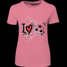 Createyou I love foci - Női , Pink , S