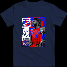 Createyou ISAIAH STEWART - Férfi - Sötétkék - 2XL férfi póló