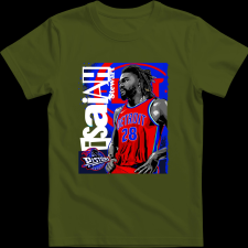 Createyou ISAIAH STEWART - Férfi - Sötétzöld - M férfi póló