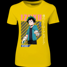 Createyou Izuku Midoriya - Női - Sárga - S női póló