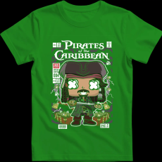 Createyou Jack Sparrow Pirates Of The Caribbean - Férfi - Zöld - M