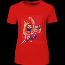 Createyou JAMES HARDEN - Női - Piros - M női póló
