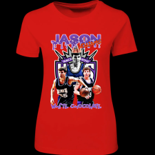 Createyou JASON WILLIAMS - Női - Piros - M női póló