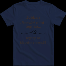 Createyou Jobban szeretlek... - Férfi - Sötétkék - 3XL