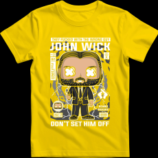 Createyou John Wick - Férfi - Sárga - 3XL