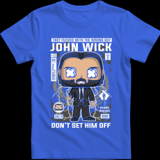 Createyou John Wick - Gyermek - Királykék - XS