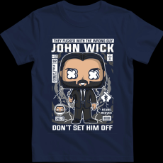 Createyou John Wick - Gyermek - Sötétkék - XL