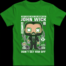 Createyou John Wick - Gyermek - Zöld - XL