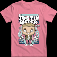 Createyou Justin Bieber - Gyermek - Pink - XL