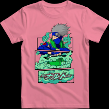 Createyou Kakashi Hatake - Férfi - Pink - L férfi póló